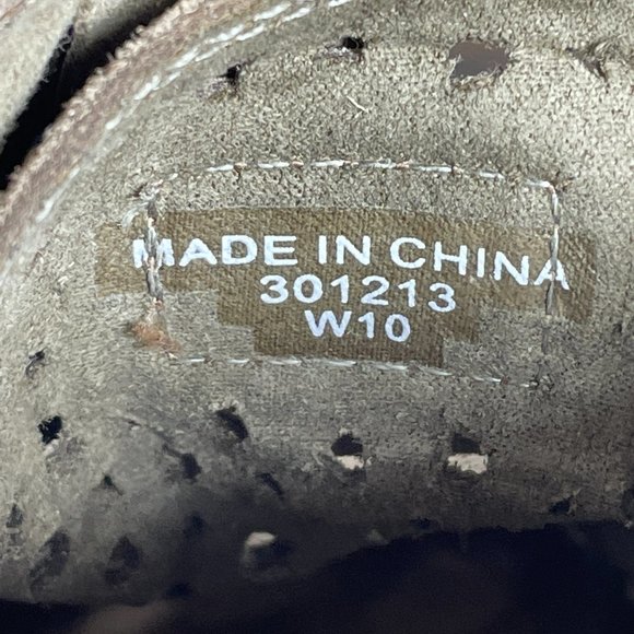 Toms Desert Wedge Womens Size 10 Shoes Taupe Suede Comfort Espadrille Ankle Boot - Picture 12 of 12